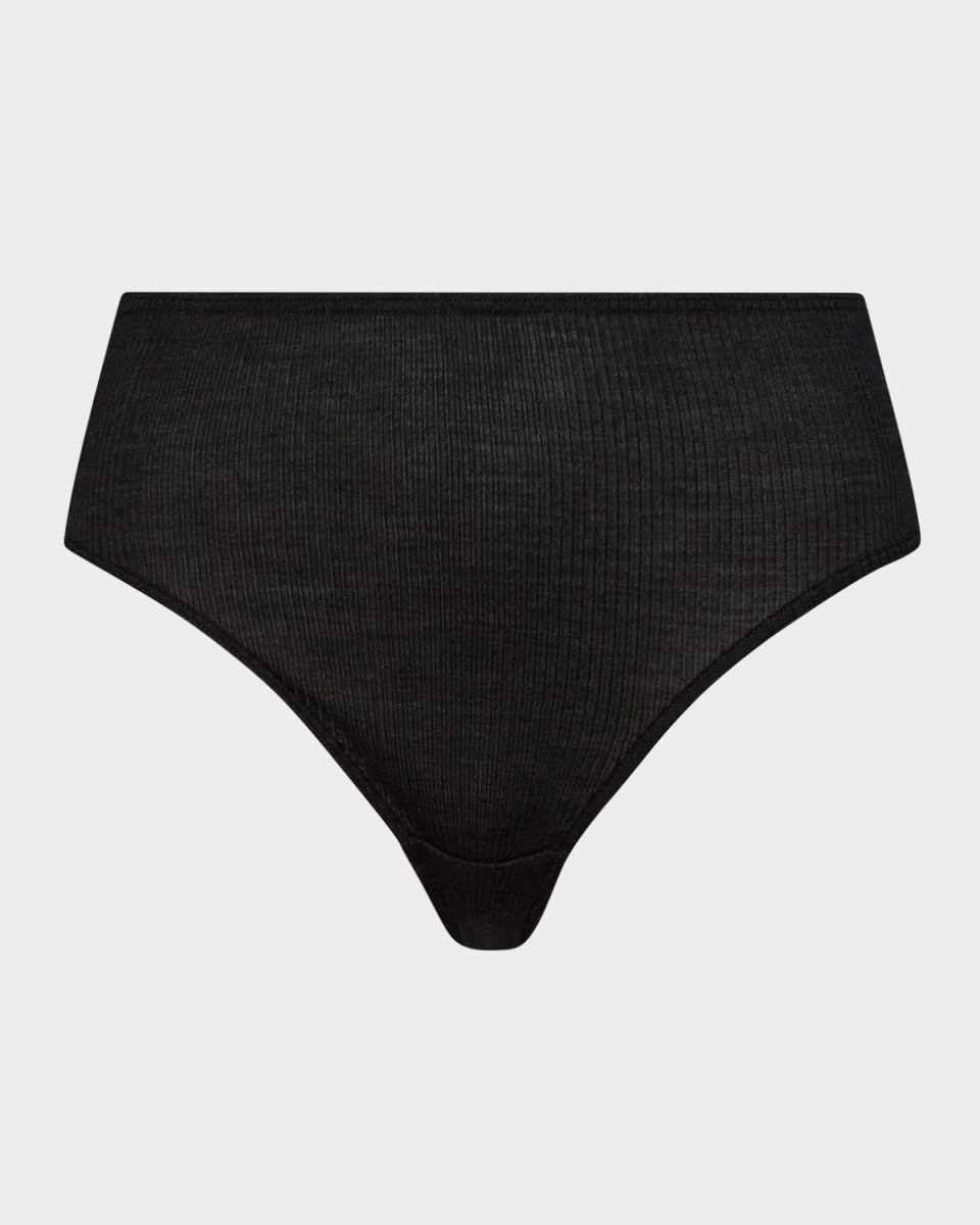 Maria Lace & Rib Knit Full Briefs